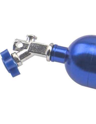 2 Piezas Decoración Botella Nitrógeno RC HIRCQOO 1/10 Azul