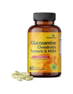 Fórmula Avanzada de Glucosamina y Condroitina Futurebiotics 60 Cápsulas