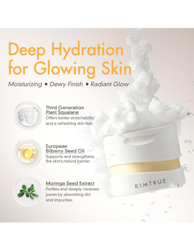 Bálsamo Limpiador Facial Kimtrue 95.7 g - Desmaquillante Hidratante