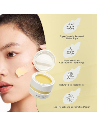 Bálsamo Limpiador Facial Kimtrue 95.7 g - Desmaquillante Hidratante