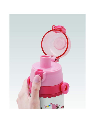 Botella de Agua Acero Inoxidable Skater Hello Kitty 480 ml