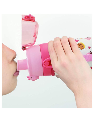 Botella de Agua Acero Inoxidable Skater Hello Kitty 480 ml