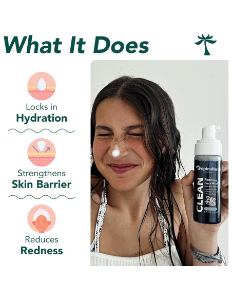 Limpiador Facial Espumoso Tropiculture Baya Brillante 226g Limpiador Facial Espumoso Tropiculture Baya Brillante 226g