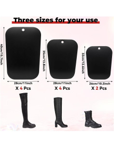 Formadores de Botas Abeillo - 5 Pairs Ajustables 30-40 cm 2