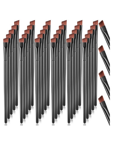 100 Cepillos Desechables para Cejas Gerrii - Negro