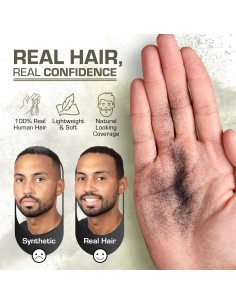 Fibras para Cabello Oomph Hair 30g Negro Voluminizador 2