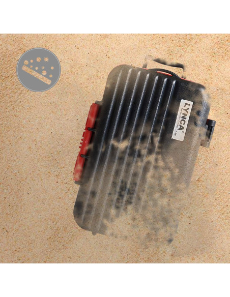 Estuche LYNCA para 24 Tarjetas de Memoria Resistente al Agua