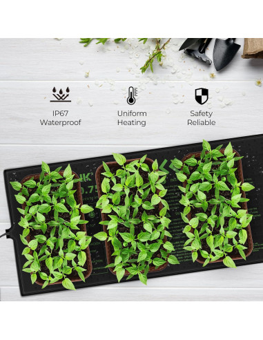 Almohadilla Térmica BN-LINK 10x20.75" para Plántulas