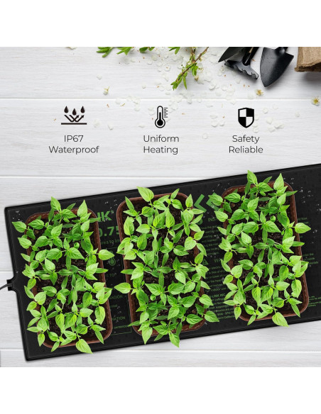 Almohadilla Térmica BN-LINK 10x20.75" para Plántulas