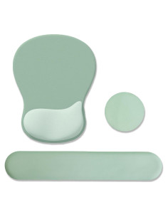 Alfombrilla de Ratón Ergonómica NEENALO con Reposamuñecas Verde