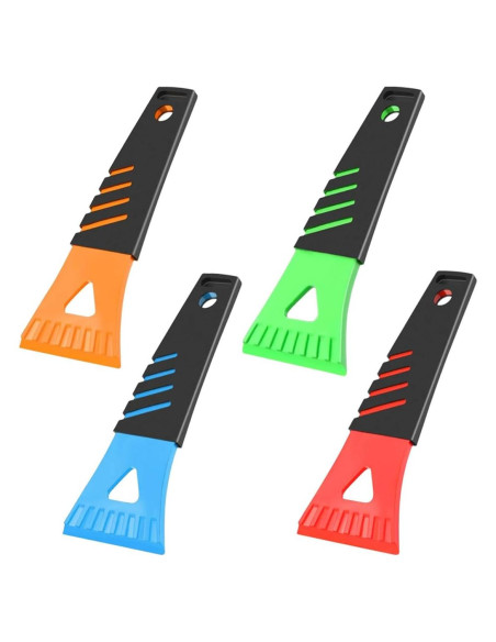 4 Raspadores de Hielo y Nieve para Coche GLSOWEE 18.18 cm