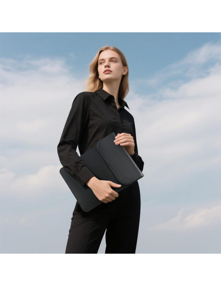 Funda para Laptop 13" HYZUO Negra, Resistente al Agua y Rayones Funda para Laptop 13" HYZUO Negra, Resistente al Agua y Rayones