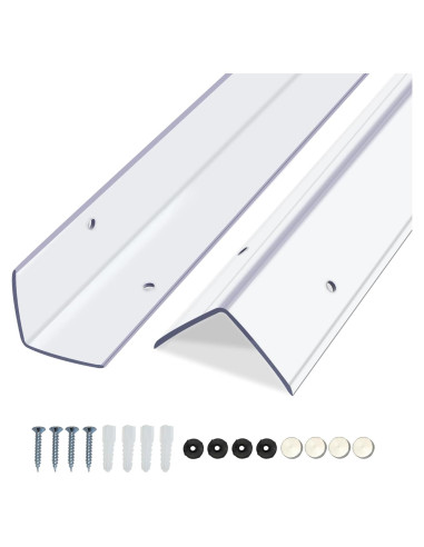 Protectores de Esquinas Transparentes QDYMXUN 100cm x 5cm