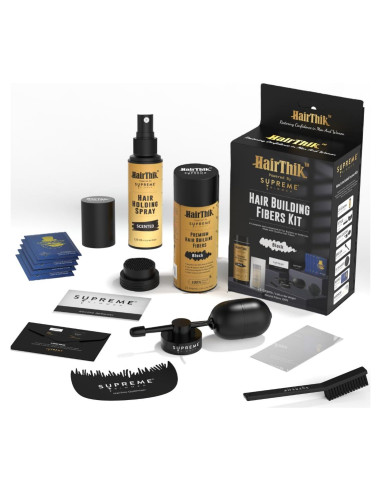 Kit de Fibras para Cabello Supreme Trimmer 25G Negro
