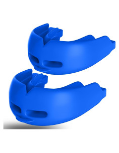 Protector Bucal Deportivo YIJU Azul Oscuro con Correa