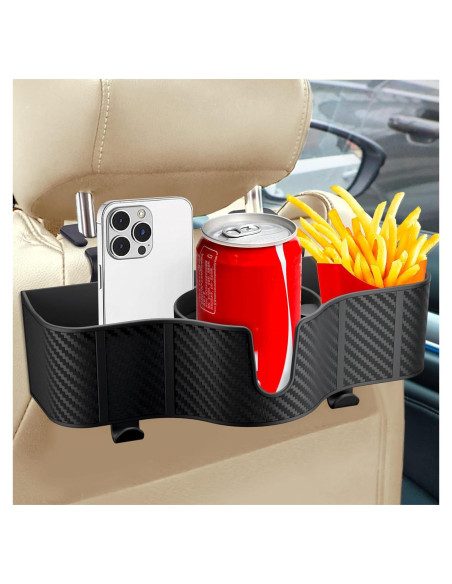 Organizador de Asiento Trasero OUSHASAA con Portavasos 9.4 cm