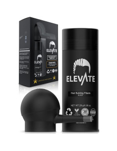 ELEVATE Kit Perfeccionamiento Cabello 2 en 1 | Fibras y Spray 2