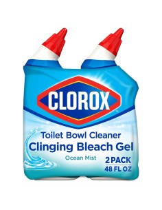 Limpiador de Inodoro Clorox Gel 2 Paquetes 710 ml Brisa Oceánica