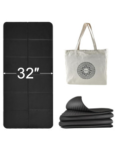 Alfombrilla de Yoga Plegable Iodoo 182.88x81.28cm Antideslizante