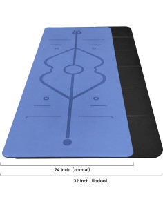 Alfombrilla de Yoga Plegable Iodoo 182.88x81.28cm Antideslizante 2