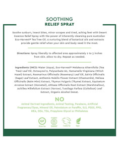 Spray Alivio Natural Desert Essence 118 ml - Aceite de Árbol de Té 2