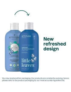 Jabón Espumoso Vegano ATTITUDE 473 ml Arándano para Niños 2