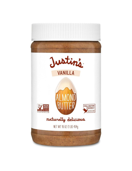 Mantequilla de Almendra de Vainilla Justin's 450g Sin Gluten