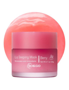 Mascarilla Labial de Noche Fovcos - Hidratante Baya 59g