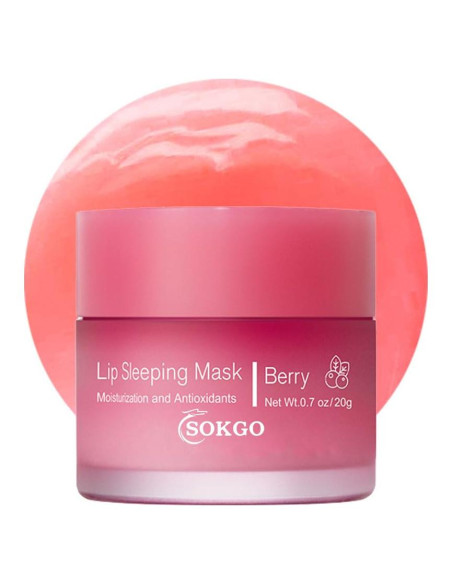 Mascarilla Labial de Noche Fovcos - Hidratante Baya 59g
