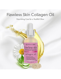 Aceite Facial de Colágeno Olivia Care 59 ml - Hidratante Natural 2