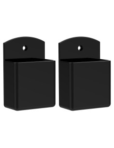 Soporte Adhesivo para Control Remoto DRQ 2 Piezas Negro