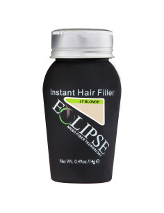 Eclipse Fibra Capilar Rubia Claro 15g - Cubre Pérdida Rápido