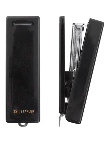 Engrapadora Compacta Midori XS Negra 60g