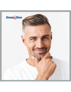 Groom & Clean Crema Estilizar Cabello Hombre 2x4.5oz Sin Grasa 2