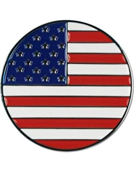 Lote de 10 Marcadores de Golf PINMEI - Esmalte Suave