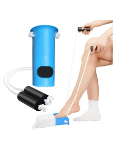 Asistente para Poner Calcetines Yitobecka Azul - Fácil Uso