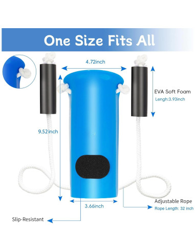 Asistente para Poner Calcetines Yitobecka Azul - Fácil Uso