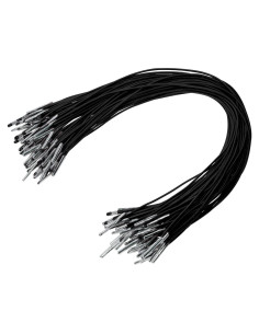 Cuerdas Elásticas con Extremos Metálicos ONLYKXY 60pcs 30cm