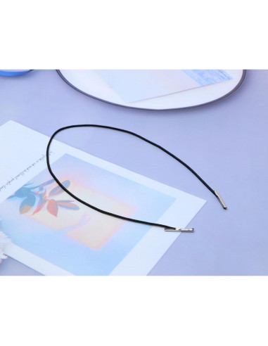 Cuerdas Elásticas con Extremos Metálicos ONLYKXY 60pcs 30cm