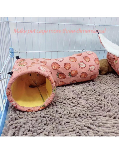Hamaca y Túnel Esquinero EAEDMY para Hurones y Cobayas