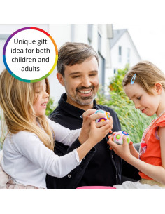 CUBIDI Bola Arcoíris Original - Rompecabezas 3D para Niños 6-10 Años 2