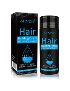 Fibras Capilares Aliver Marrón Oscuro 27,5g Unisex