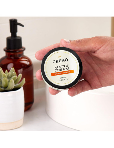 Cremo Crema para Peinar Matte, Fijación Ligera 113g
