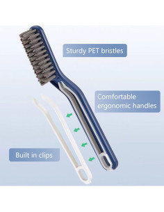 Cepillo de limpieza de ranuras YOWJOG azul 22.9x2.5 cm 2