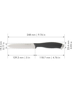 Cuchillo de Utilidad Serrado HENCKELS Silvercap 12.7 cm 2