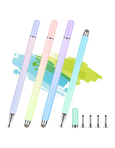 Lápices Stylus 2 en 1 CCIVV para Pantallas Táctiles - 4 Pcs