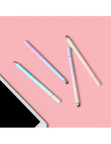 Lápices Stylus 2 en 1 CCIVV para Pantallas Táctiles - 4 Pcs
