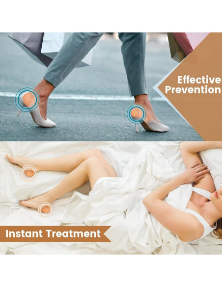 30 Parches Adhesivos TEAWOO para Talones Agrietados 80mm