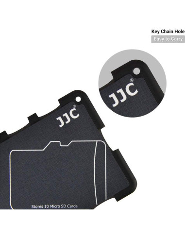 Organizador JJC para 10 Tarjetas Micro SD - Ultra Delgado