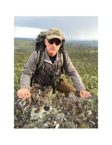 Arnés de Prismáticos Ultraligero Rick Young - Ajustable Negro